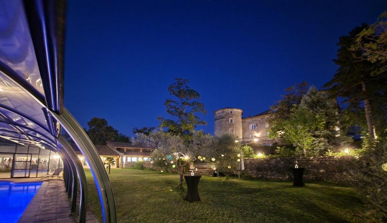 Chateau De Mauras Chomérac Buitenkant foto