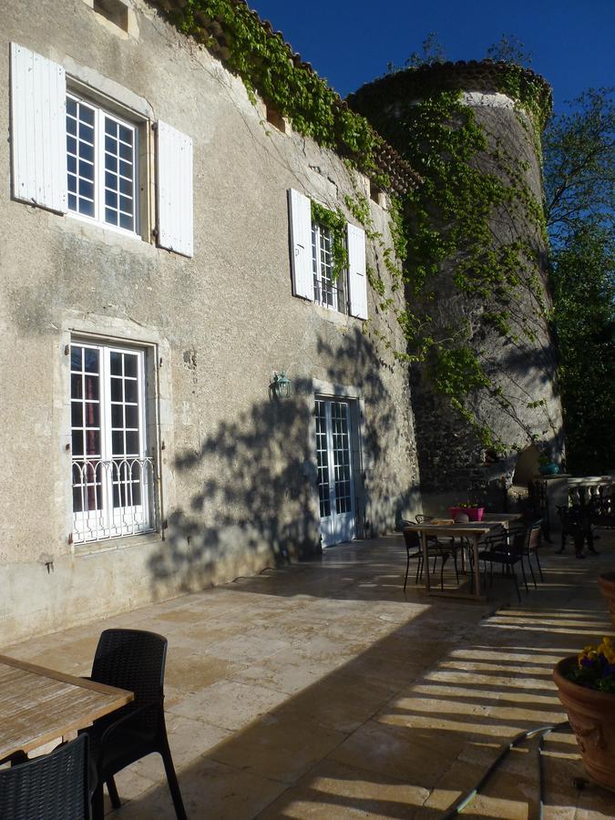 Chateau De Mauras Chomérac Buitenkant foto