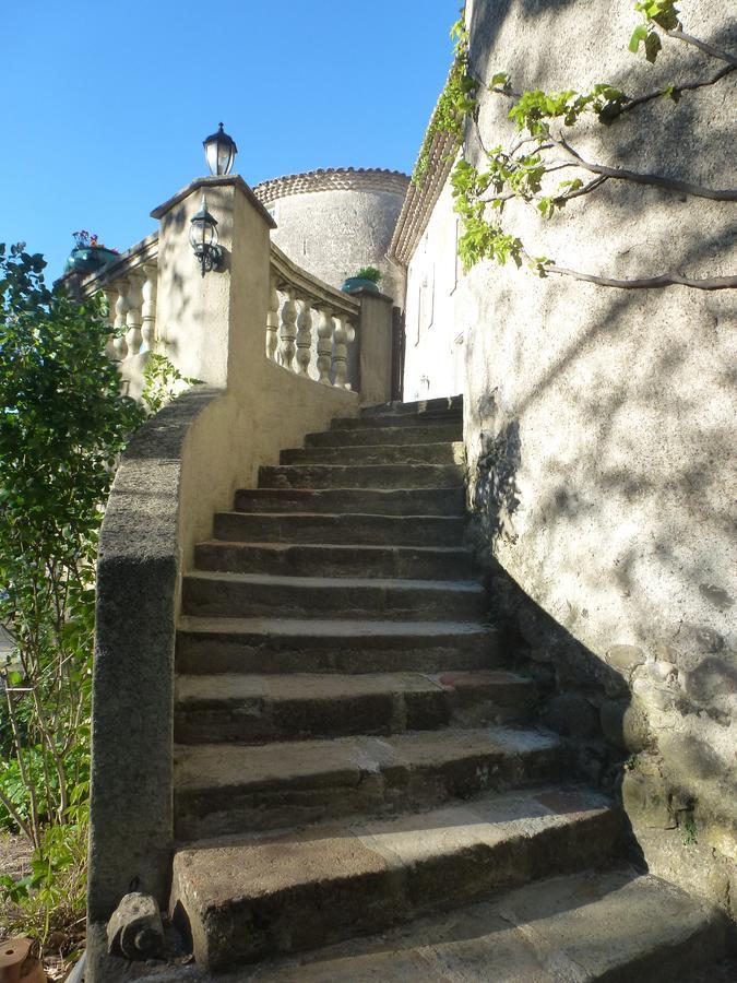 Chateau De Mauras Chomérac Buitenkant foto