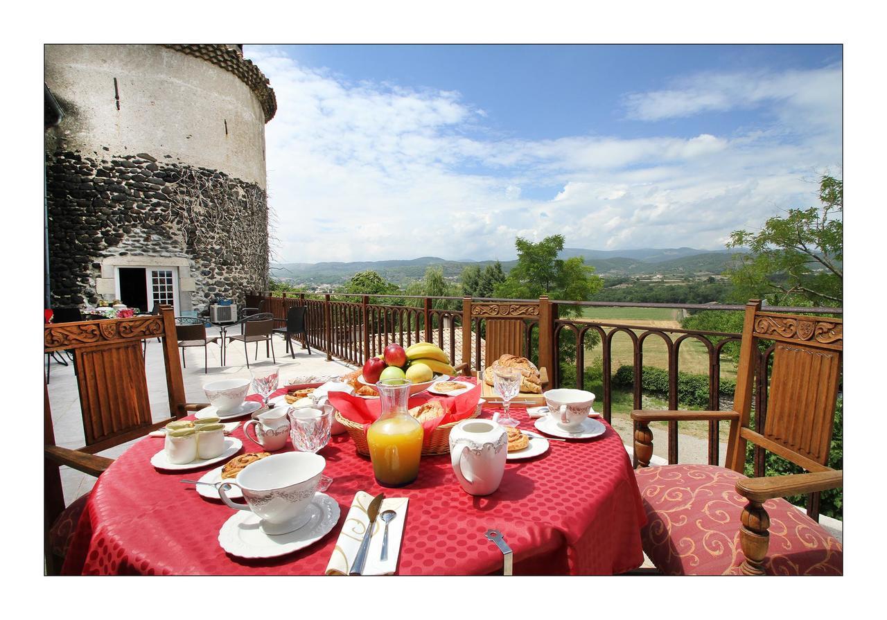 Chateau De Mauras Chomérac Buitenkant foto